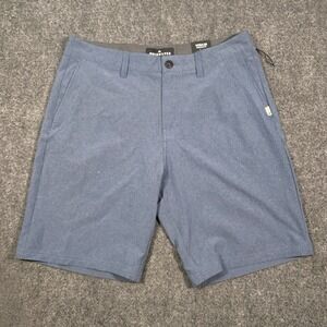 Quiksilver Amphibian Shorts Men's 32 Heather Blue DryFlight Water Repellent